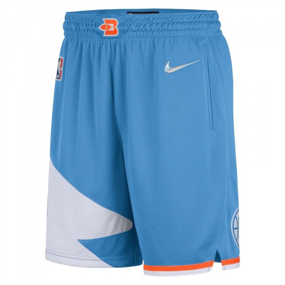 Men's LA Clippers Blue 2021/22 Swingman Shorts - City Edition-Pro Kit Vault | Brand New 26/27 Sports Jerseys